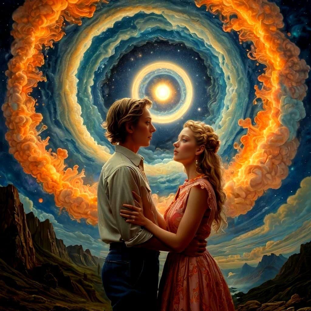 Dreamlike Cinematic Photography in Magical Realism Style