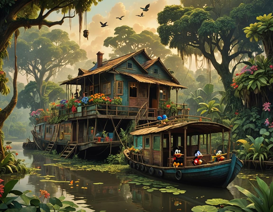 Mickey and Donald's Amazon Adventure: Concept Art