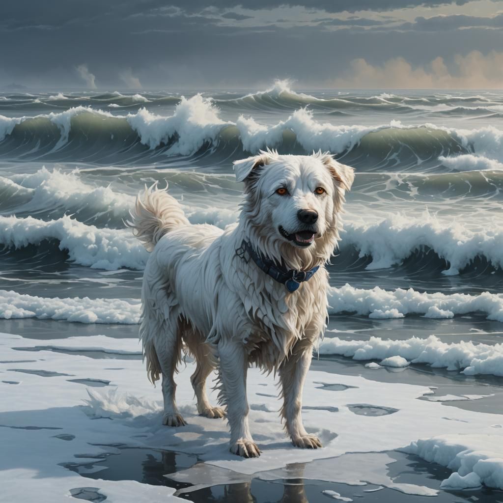 Frozen Tundra Dog: A Plea for Rescue