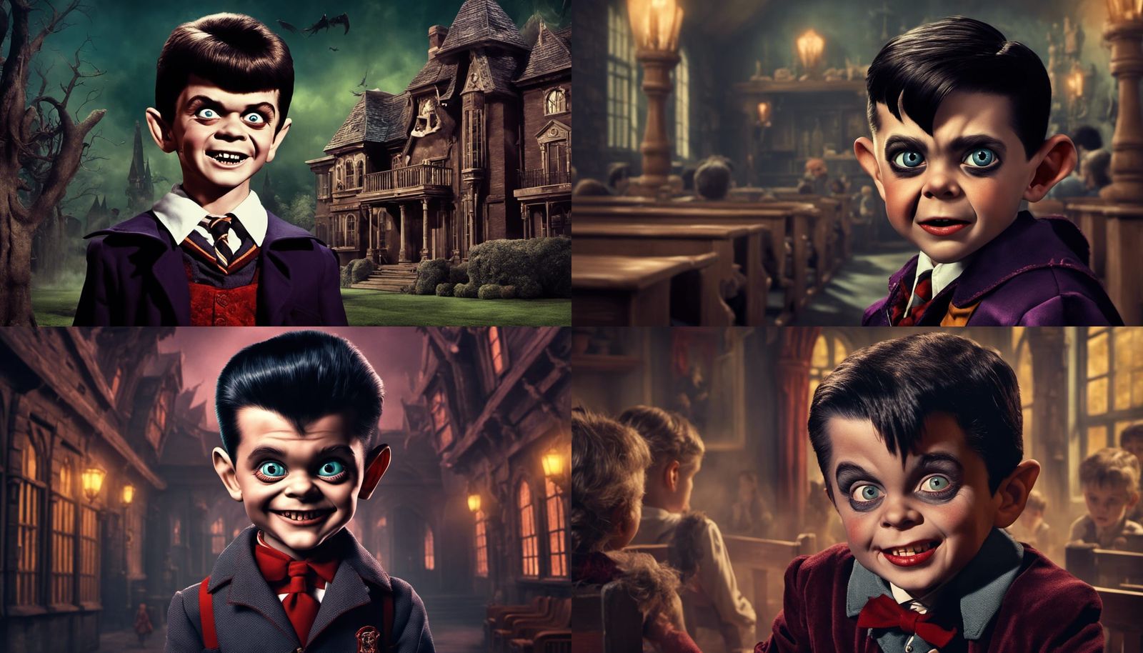 Kindergarten Vampire: Eddie Munster's First School Day