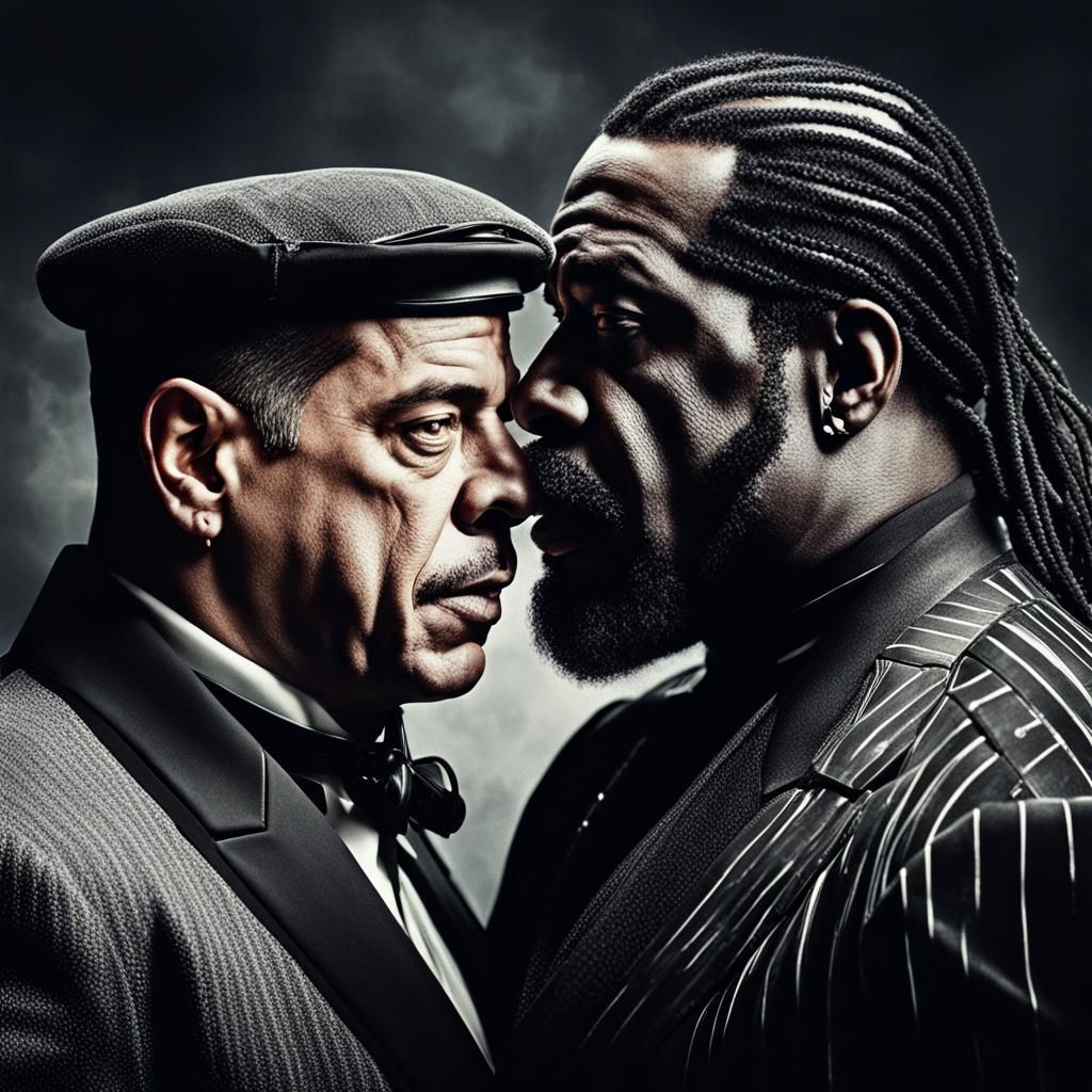 Lindemann and White: Hyperrealistic Staredown