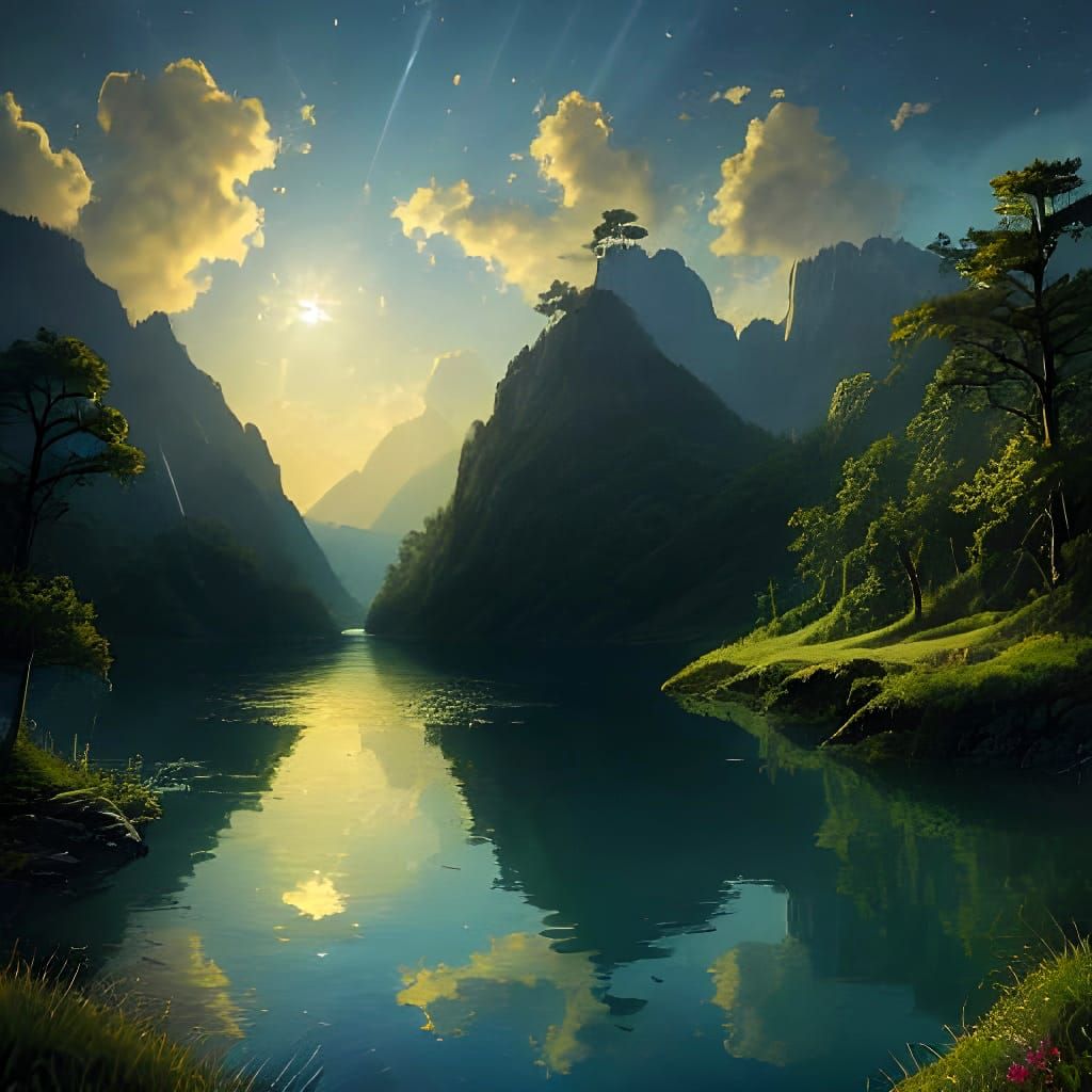 Calming landscape