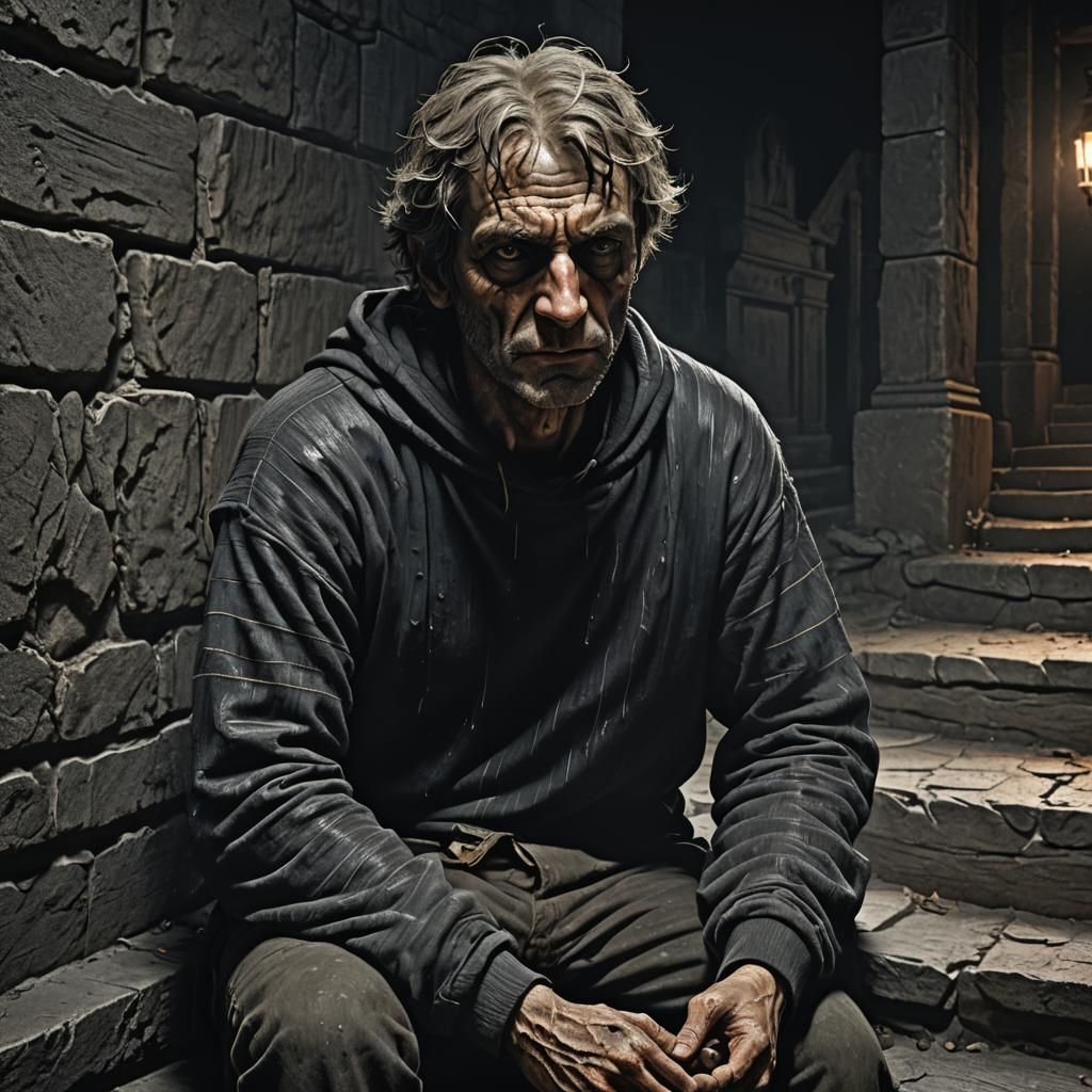 Dark Fantasy Horror in Gustave Doré Style