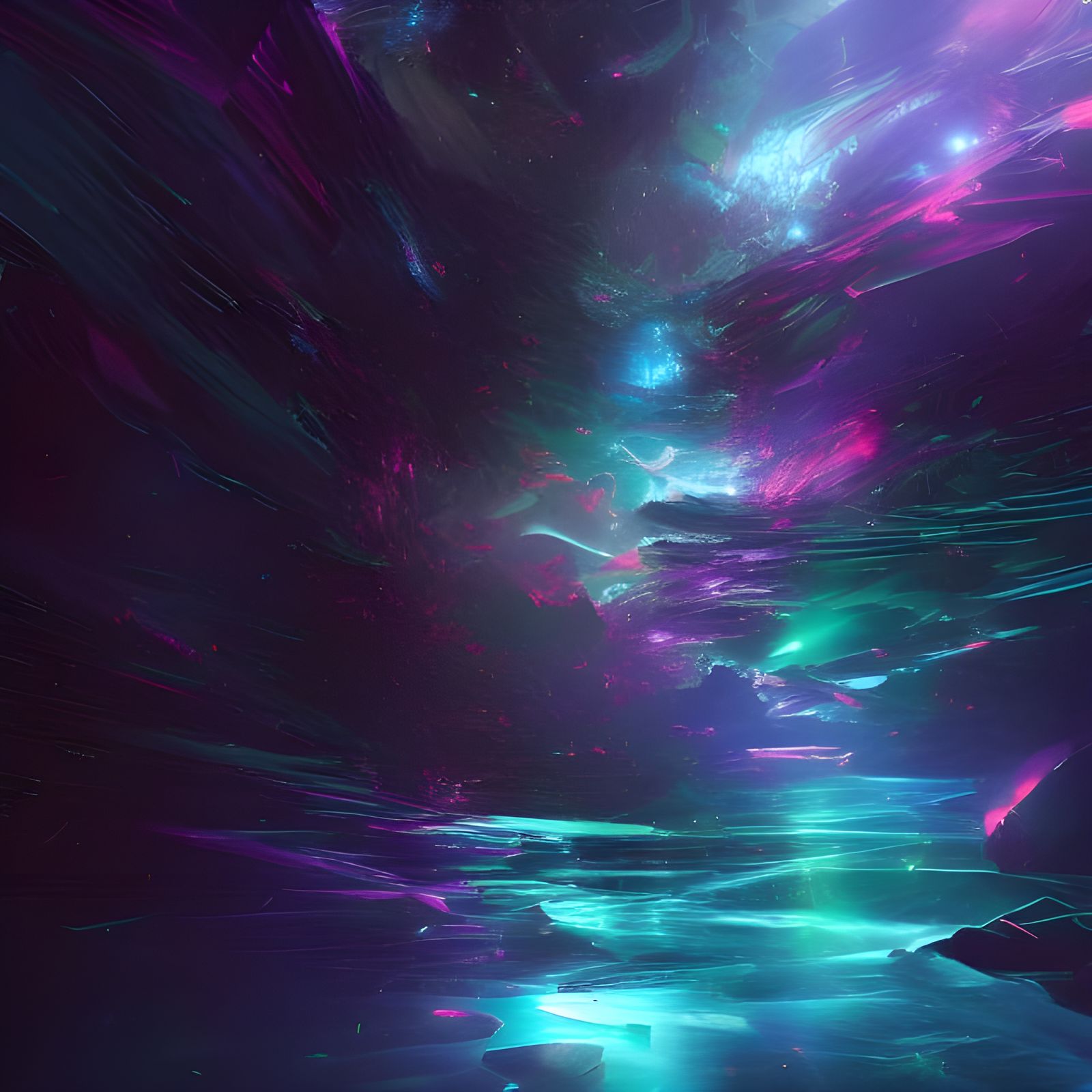 Elegant and Detailed Spacescape Concept Art