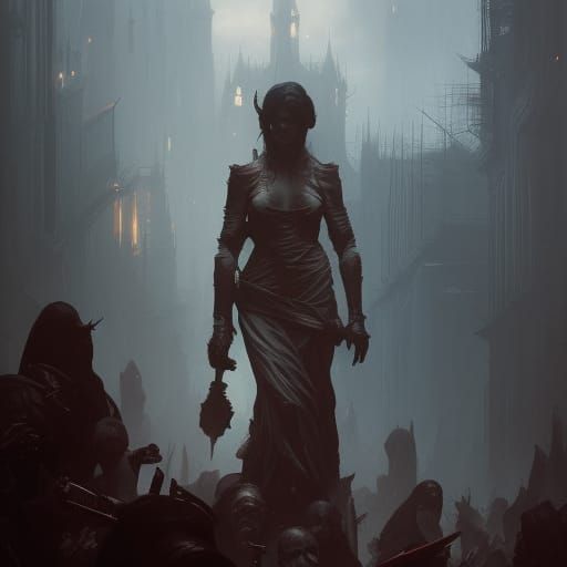 Vampires in Dark Fantasy Concept Art