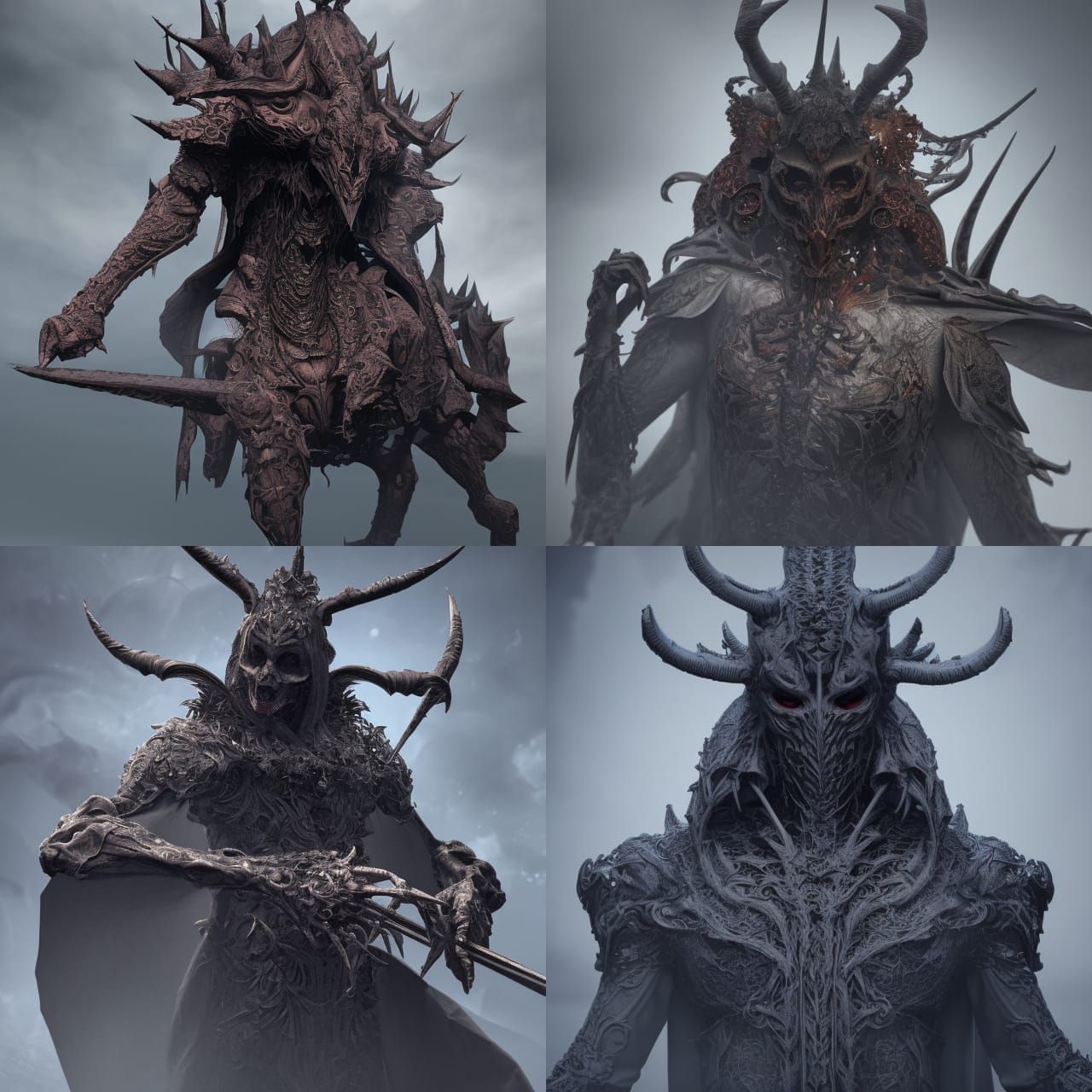 Chaotic knights