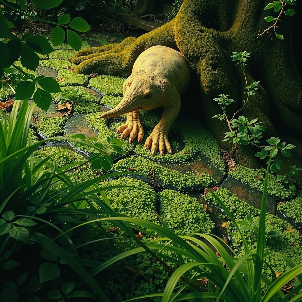 Hyperrealistic Sculpture in Vivid Colors