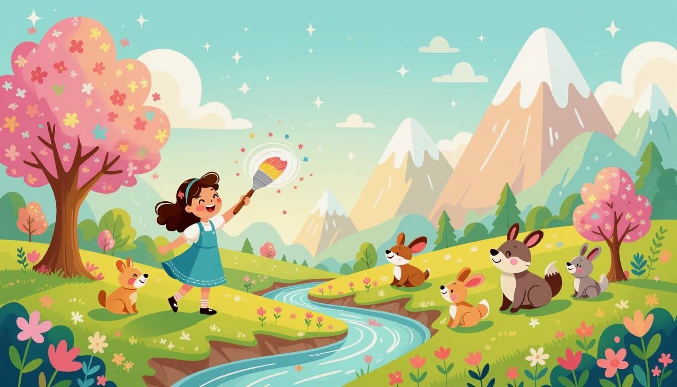 Whimsical Fairytale Artist Brings Landscape to Life