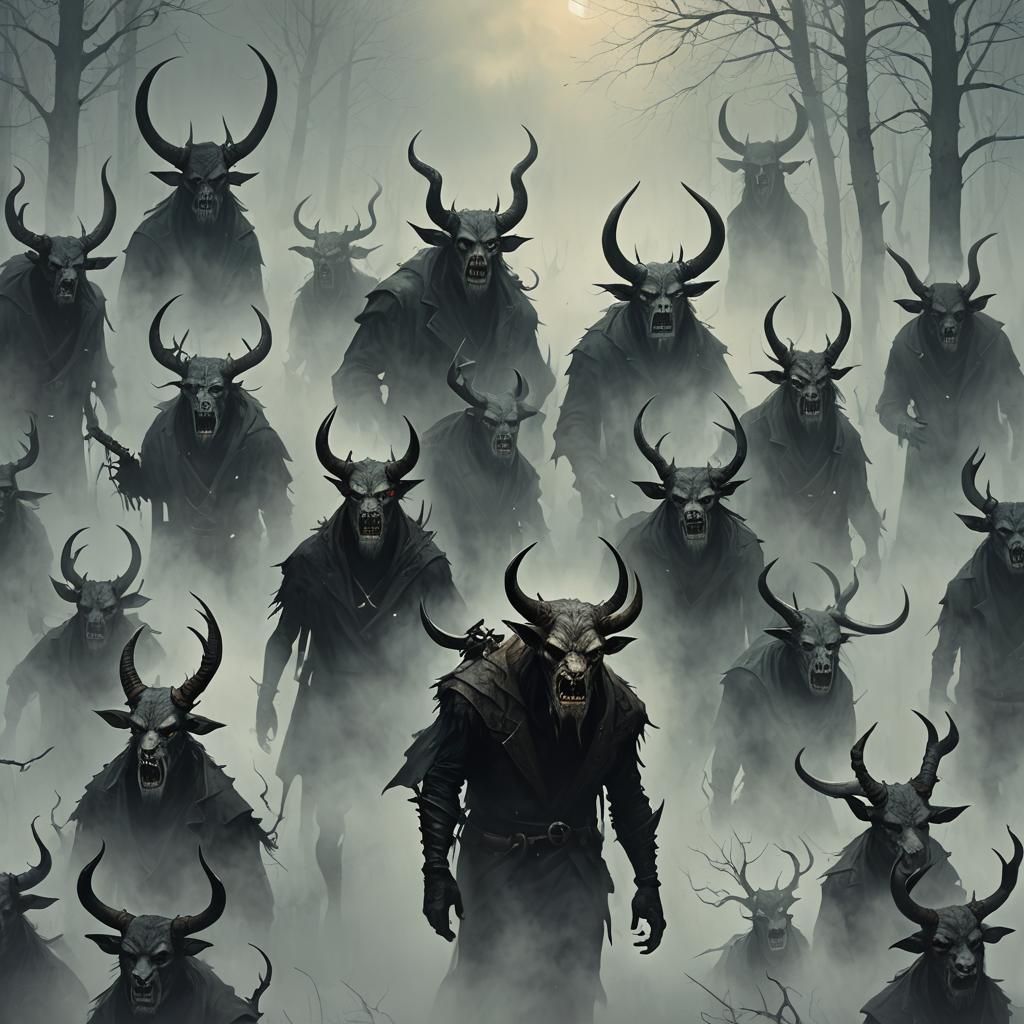 Sinister Fog Horns in Dramatic Style