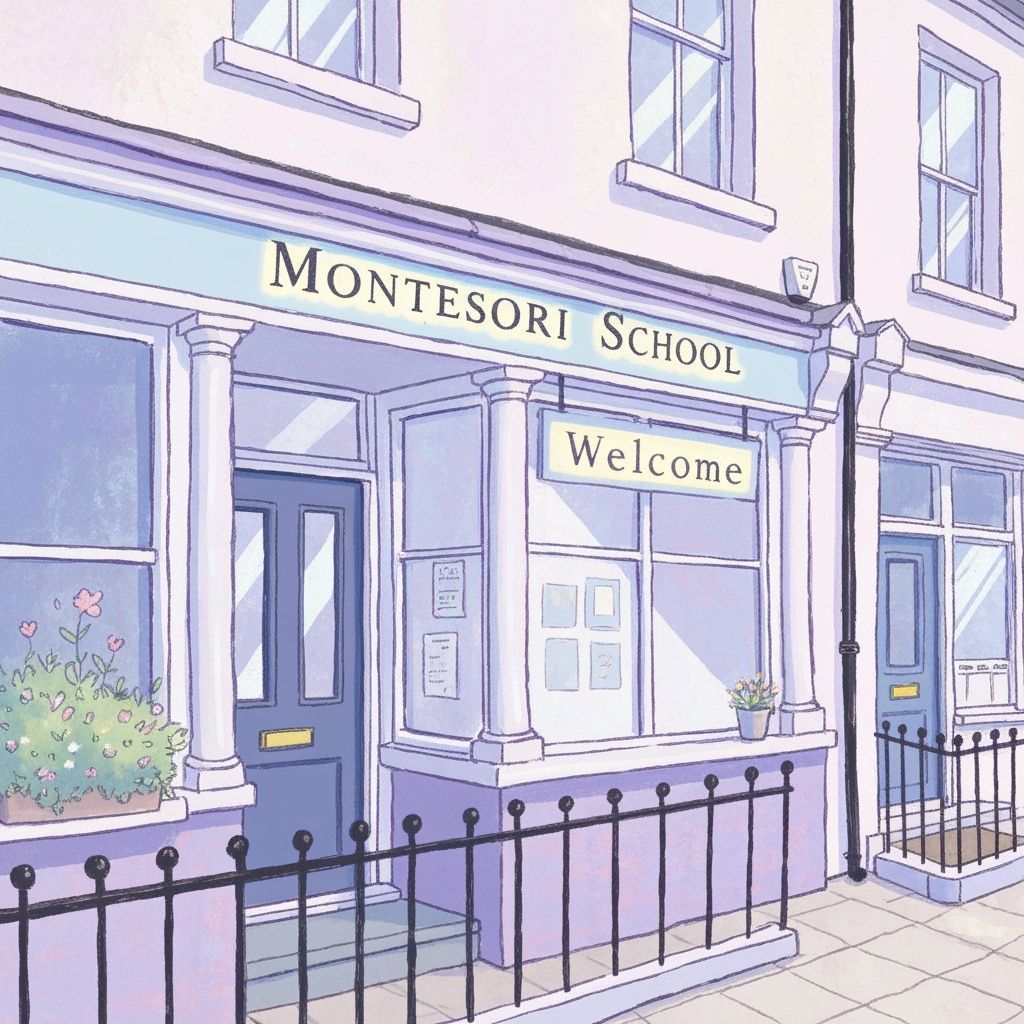 Charming Pastel Montessori School in London