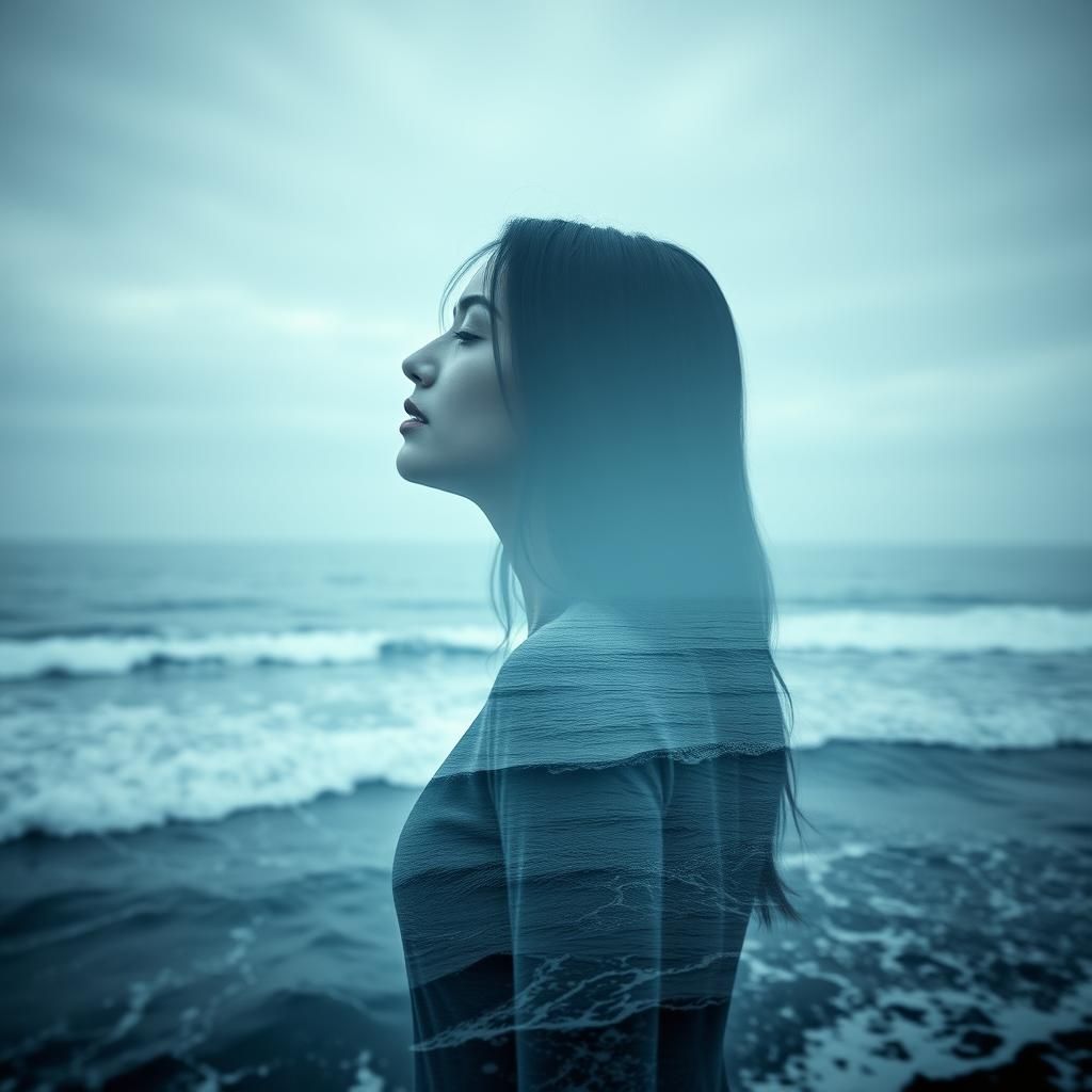 Mysterious Album Cover: Ocean of Emotion