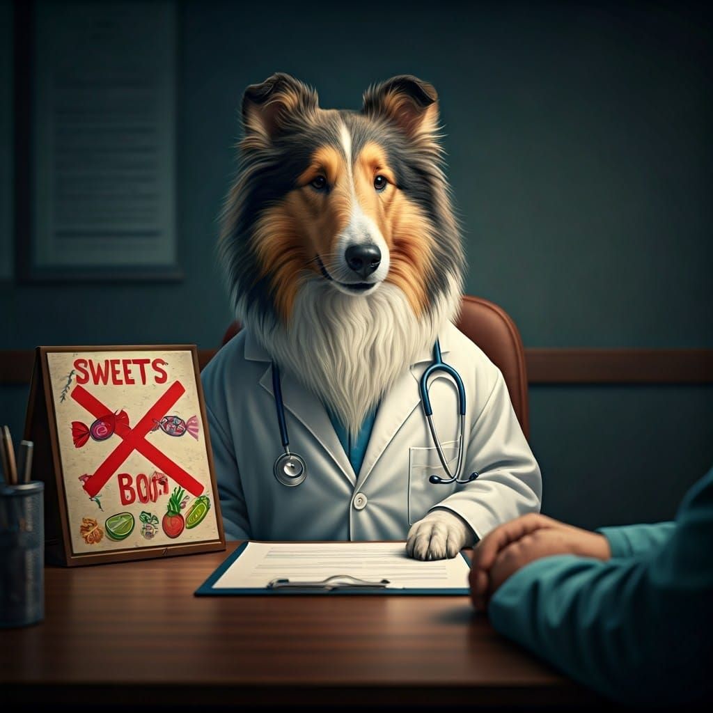 Collie Doctor Prescribes Healthy Lifestyle