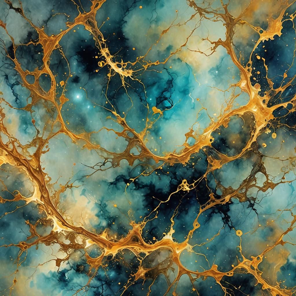 Abstract Cosmos: Hope Smolders in Endless Emptiness