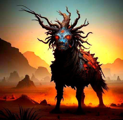 Aggressive Siltspawn: Detailed Matte Painting in 8K