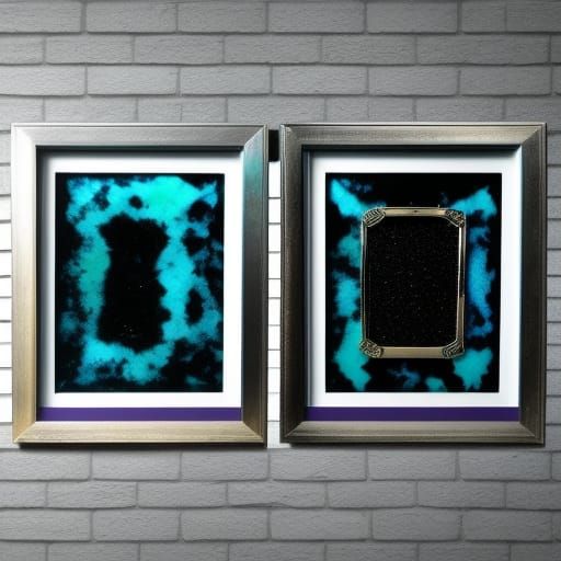 Black Pearls and Crystals Digital Art