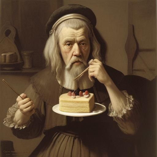 Musical Cake Inspired by Impressionist Masters