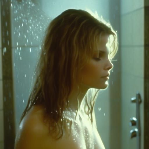 In the Shower - Michelle Pfeiffer