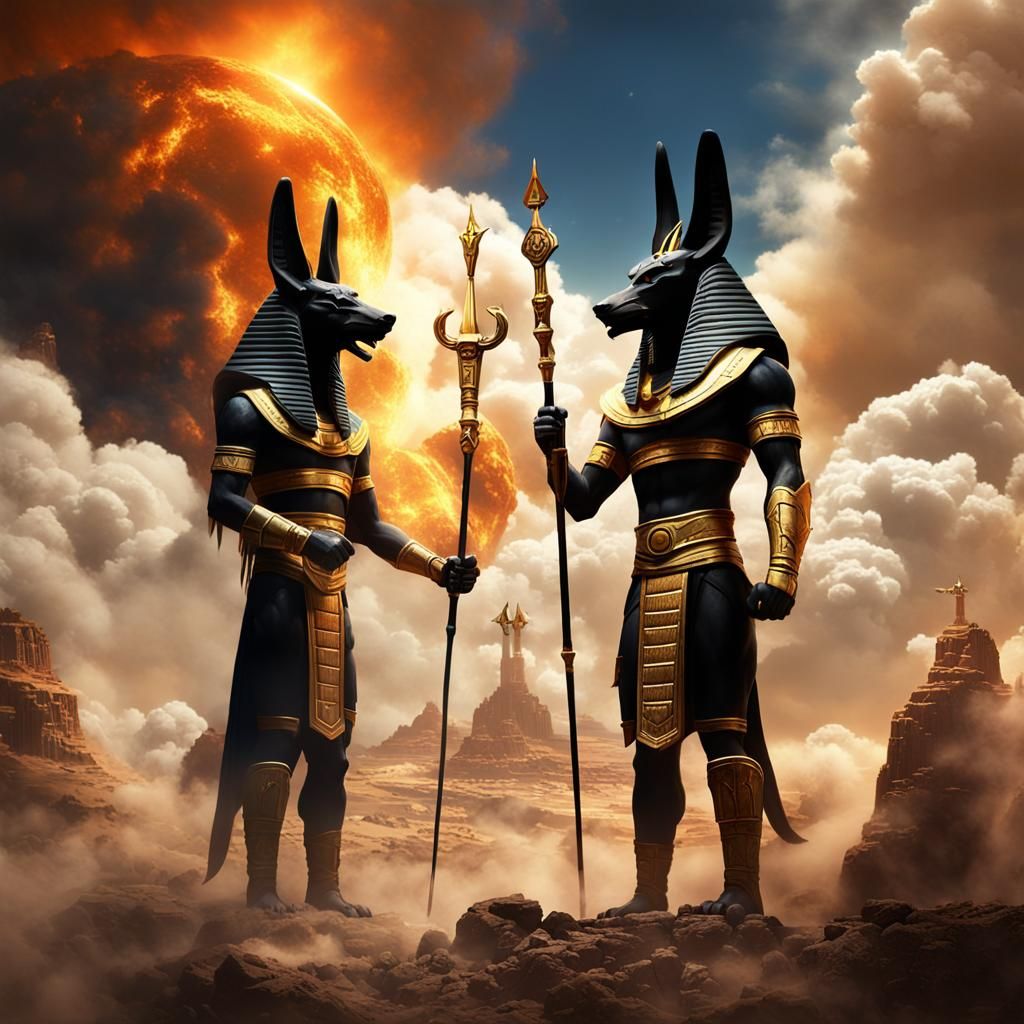 Ra and Anubis: Gods at War in Heaven