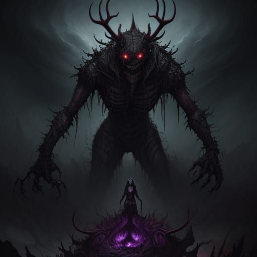 Darkness Ascendant: A Churning Hellscape of Torment and Madn...
