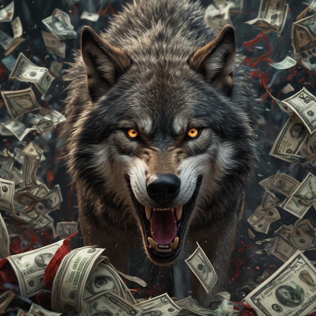 Ferocious Wolf Champion with Trophy: Fantasy Concept Art