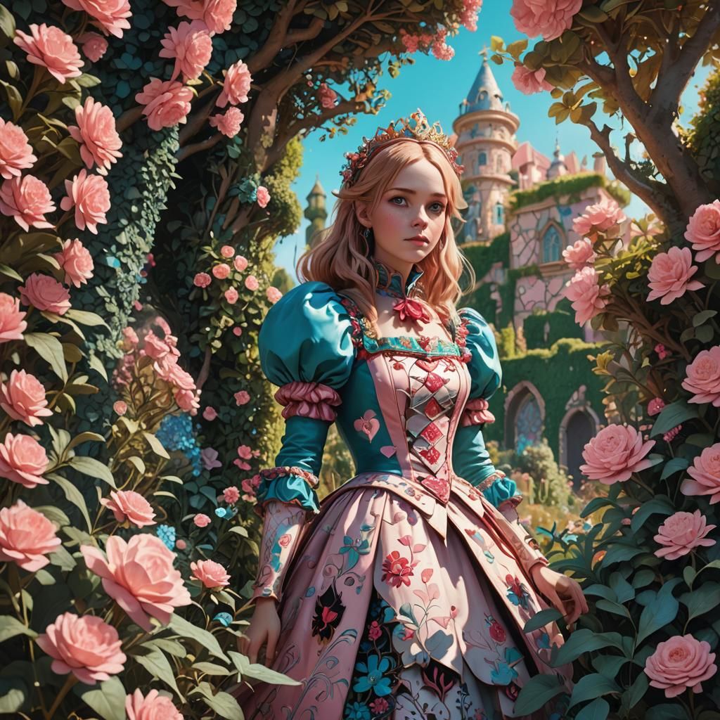Alice in Wonderland: Queen of Hearts' Garden