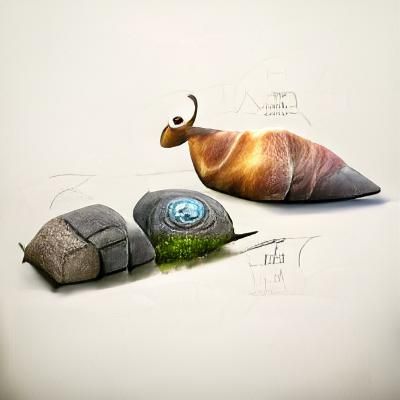 Stone Age Snail Concept Art