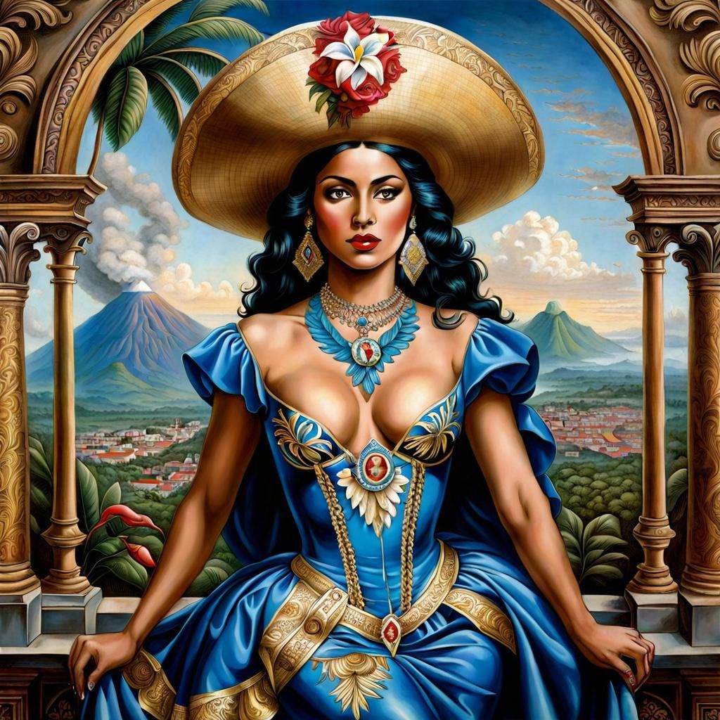 Nicaragua as a Woman