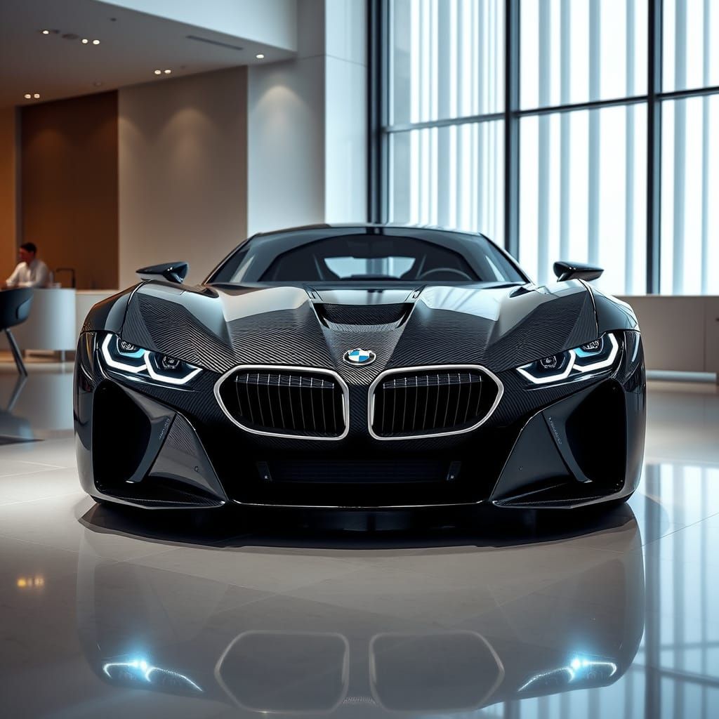 BMW Vision M Hypercar Concept in Natural Daylight