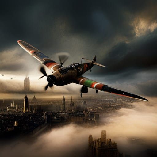 Battle of Britain: London 1940 Digital Painting