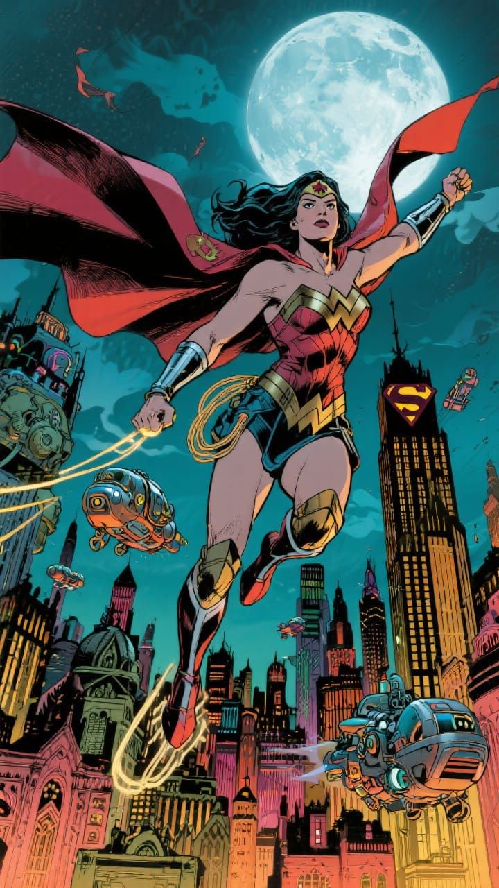 Steampunk Wonder Woman