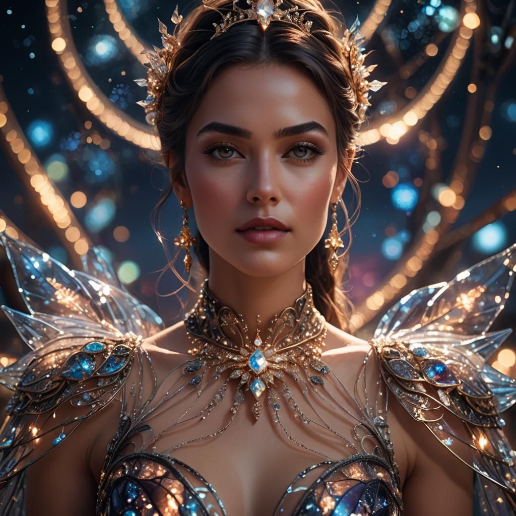 Glass Dress Portrait: Fantasy Art in Unreal Engine