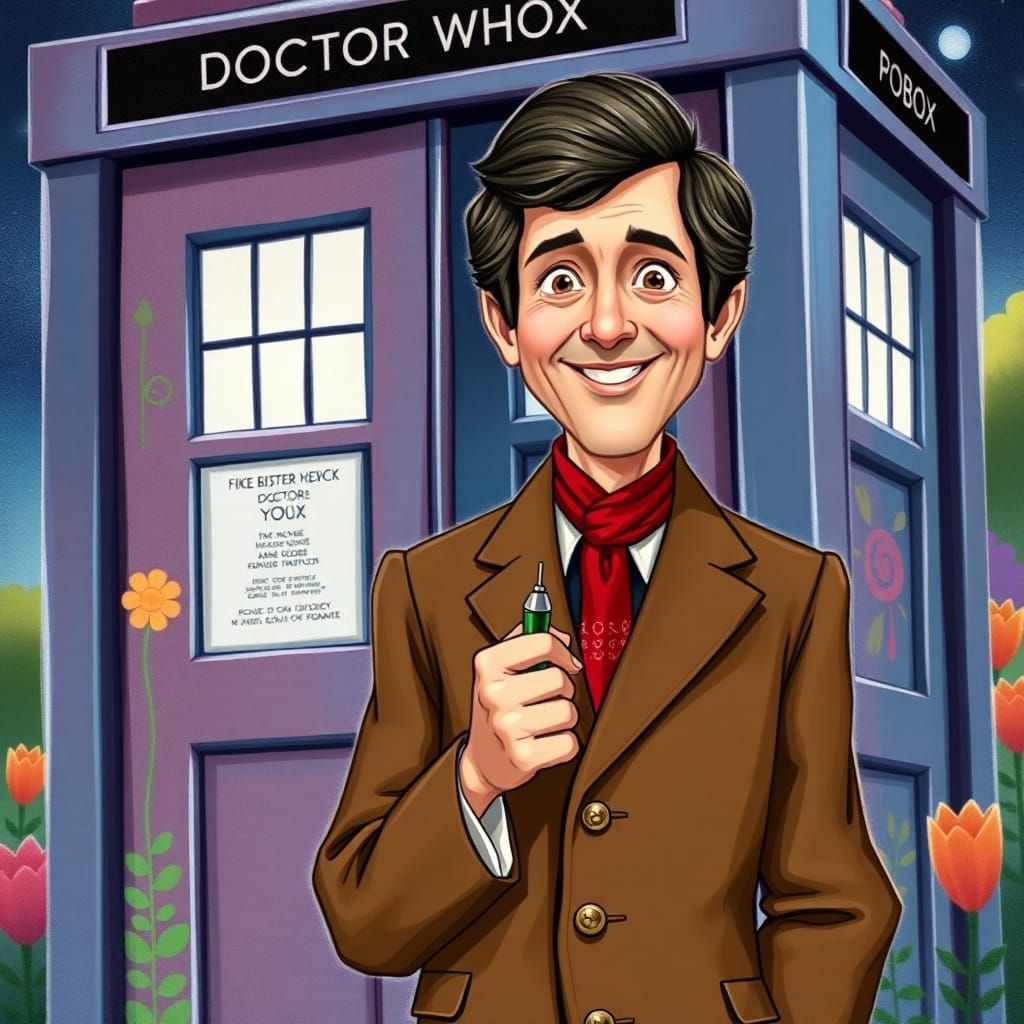 Fred Rogers as Doctor Who: A Whimsical Mashup