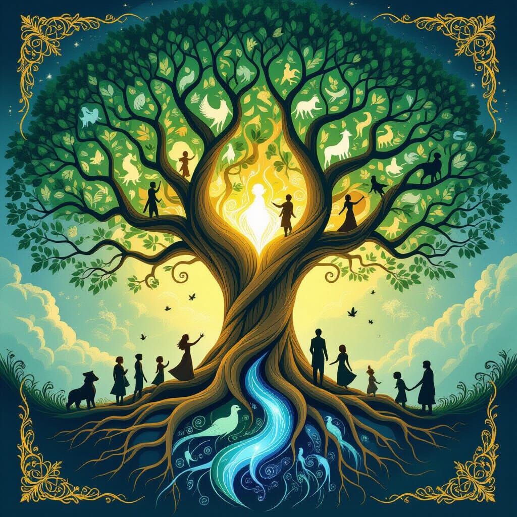 Elegant Tree of Life Transformation Book Cover