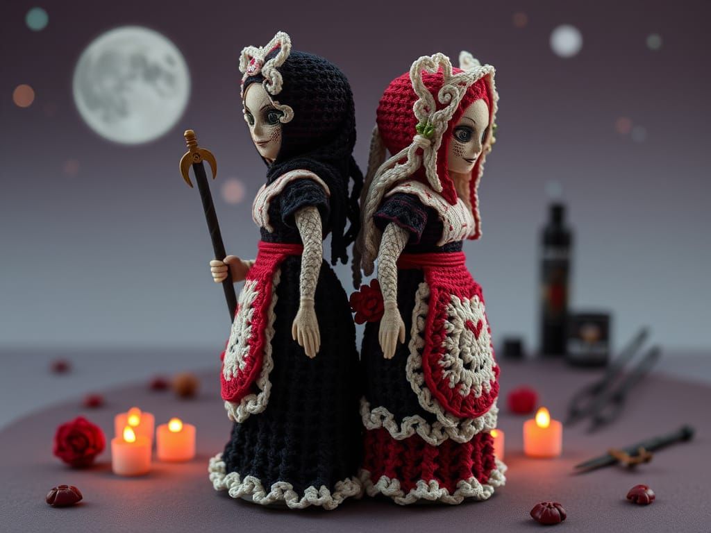 End of Days Maids Dystopian Crochet Kit