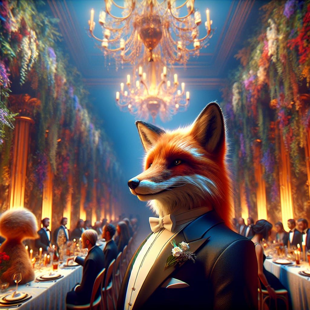 Dapper Fox Shines at Enchanted Gala