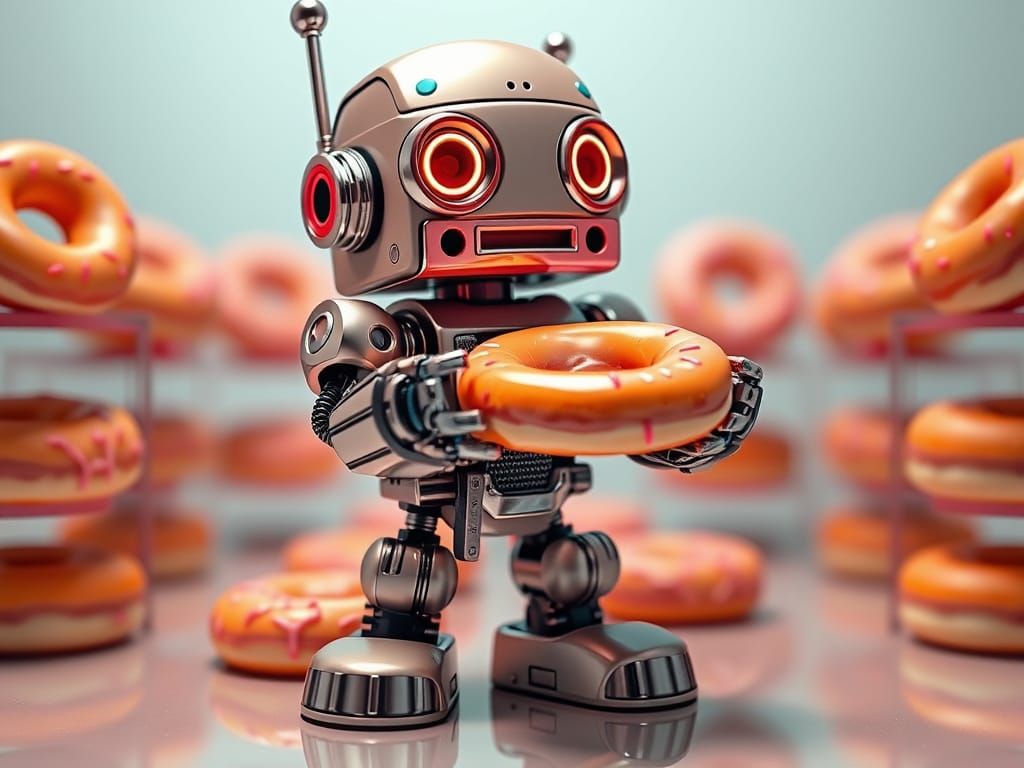 Robotic Donuts: A Sweet Illusion