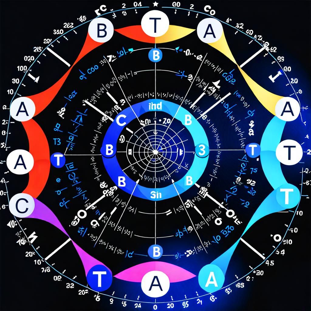 Parametric Equation Generates Airbrush Abstract Art