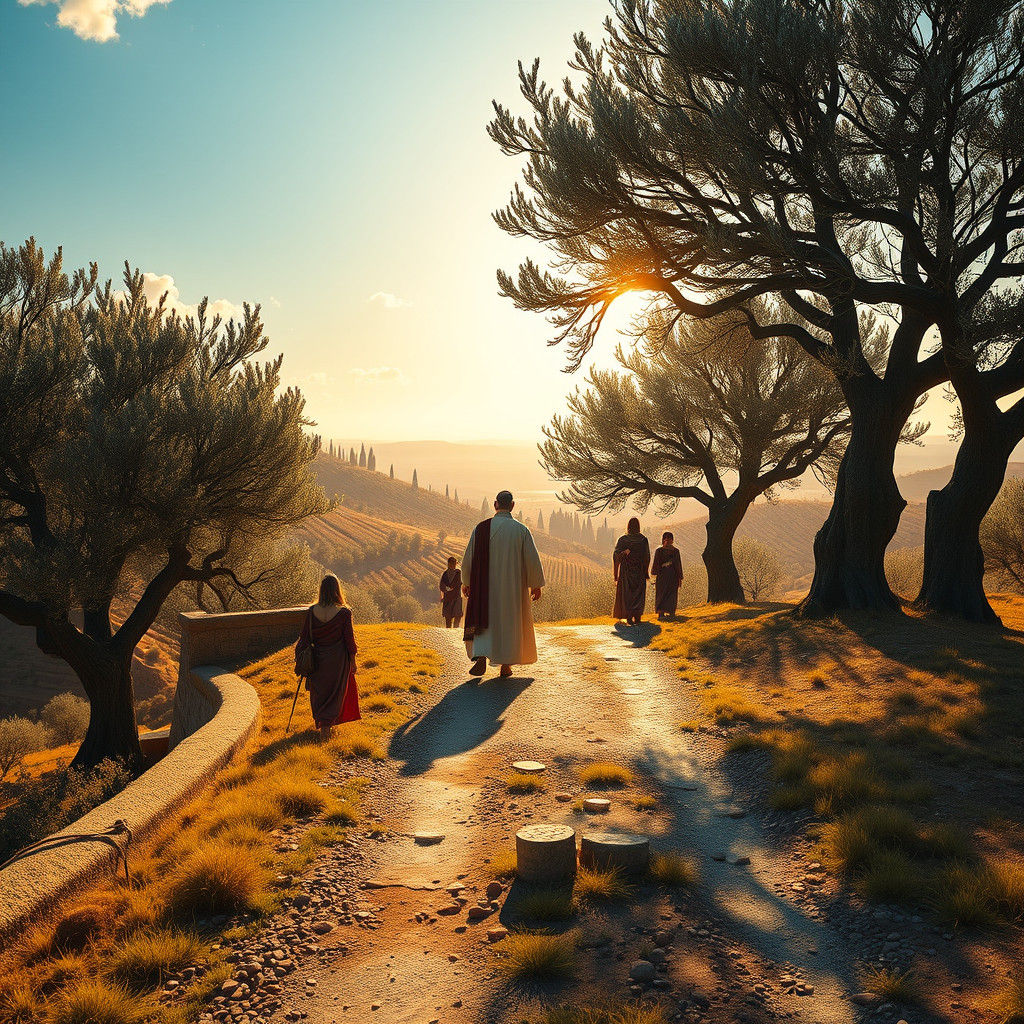 Biblical Journey Through Israeli Countryside in 8k