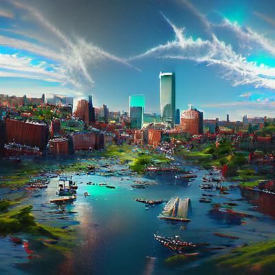 Boston: Trending 8K Resolution Artstation Image