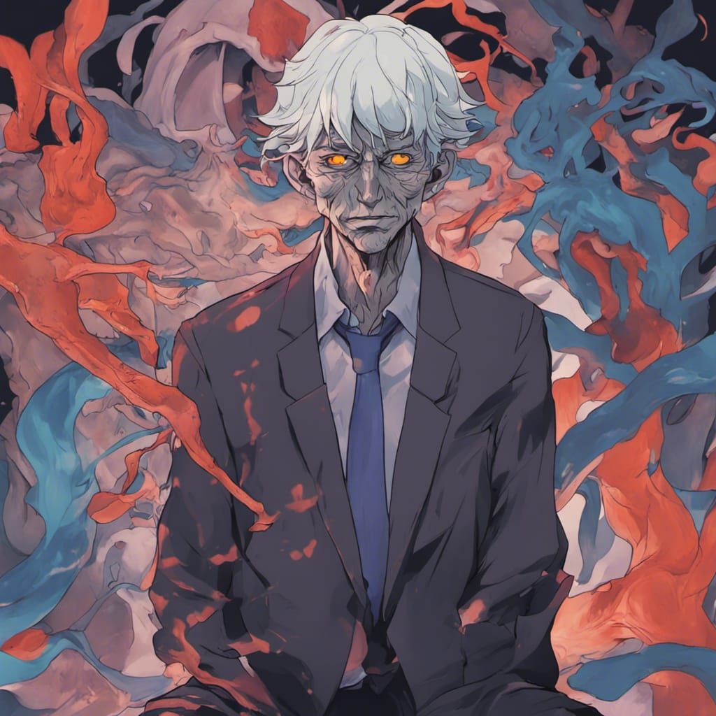 Dark Anime Concept Art in Studio Ghibli Style