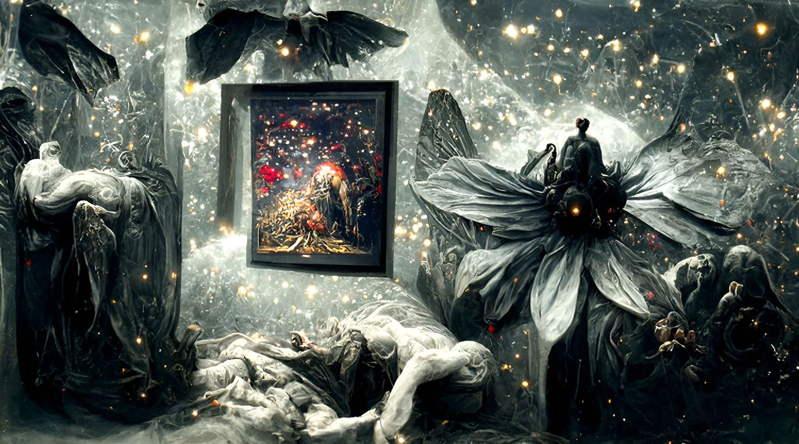 Lucifer, Prince of Darkness Gazing at Stars