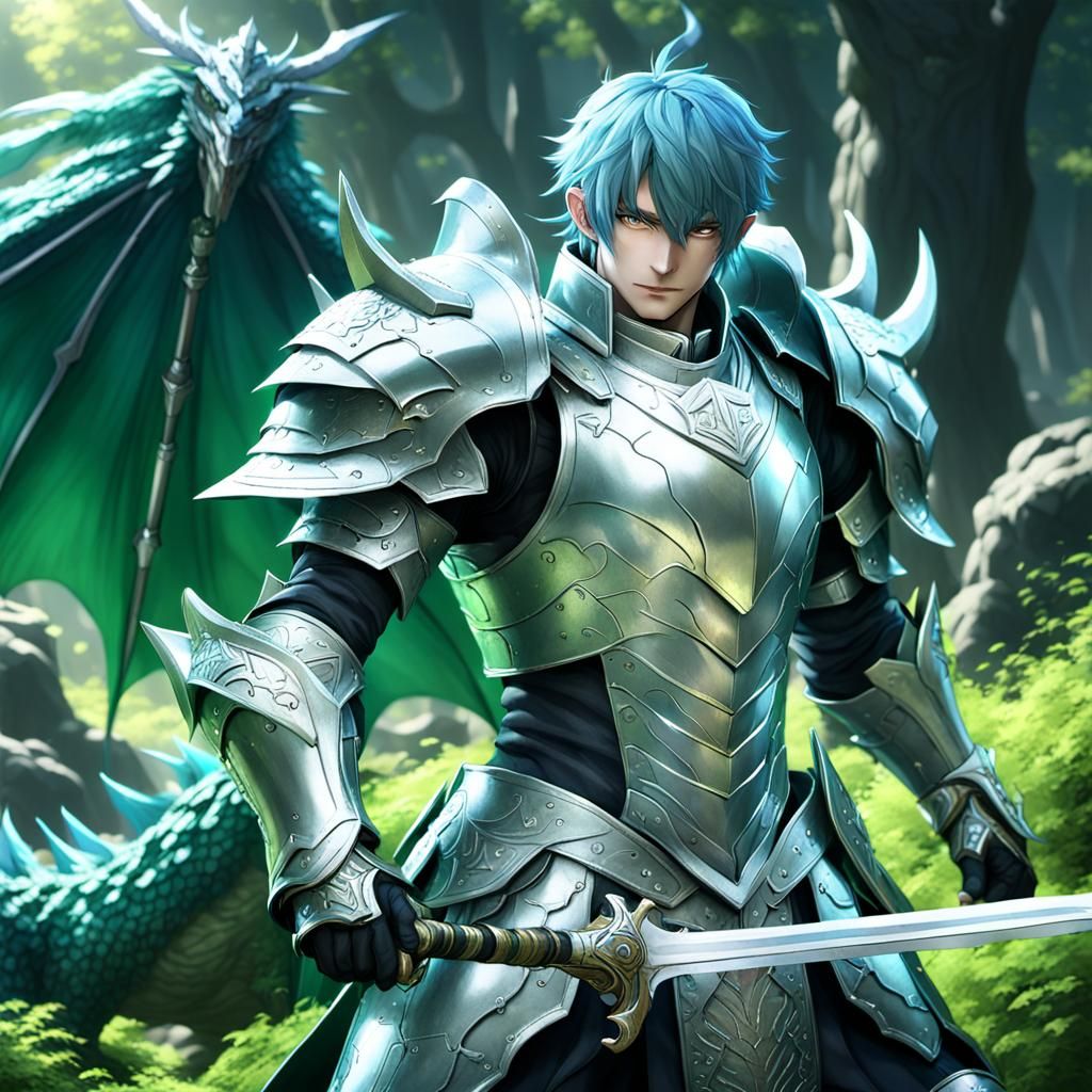 Siegfried Battles Fafner: 3D Anime Art