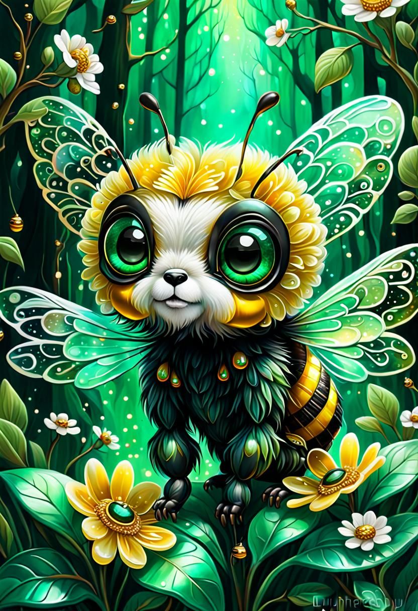 Little honey bee.