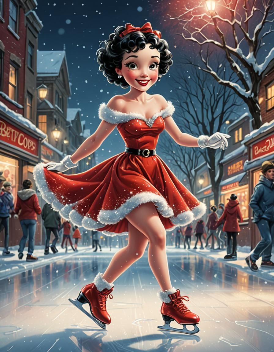 Ice-skating Betty ♥️