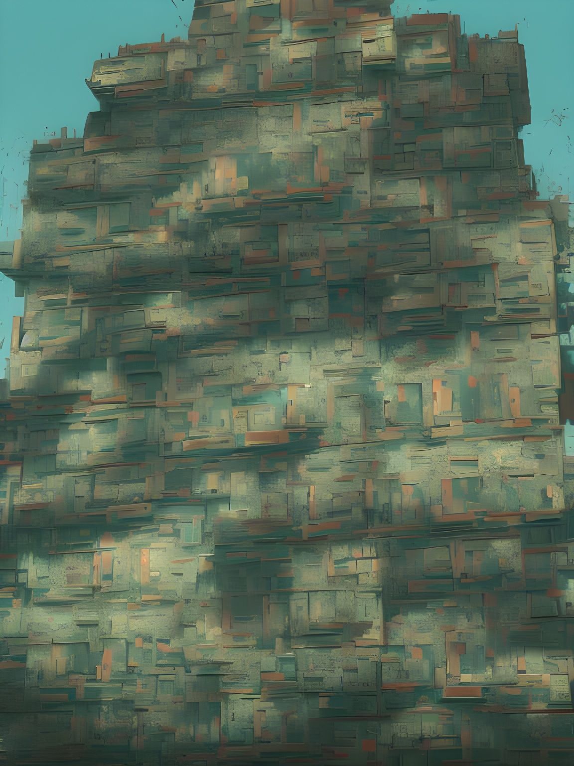 Hyperdetailed Obscurist Concept in Art Nouveau Style