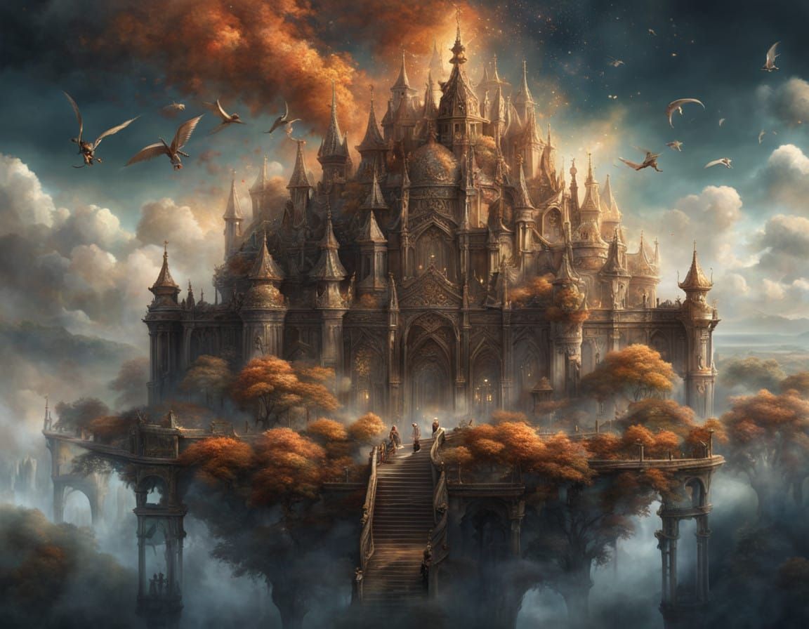 Ethereal Beings in Whimsical Unity