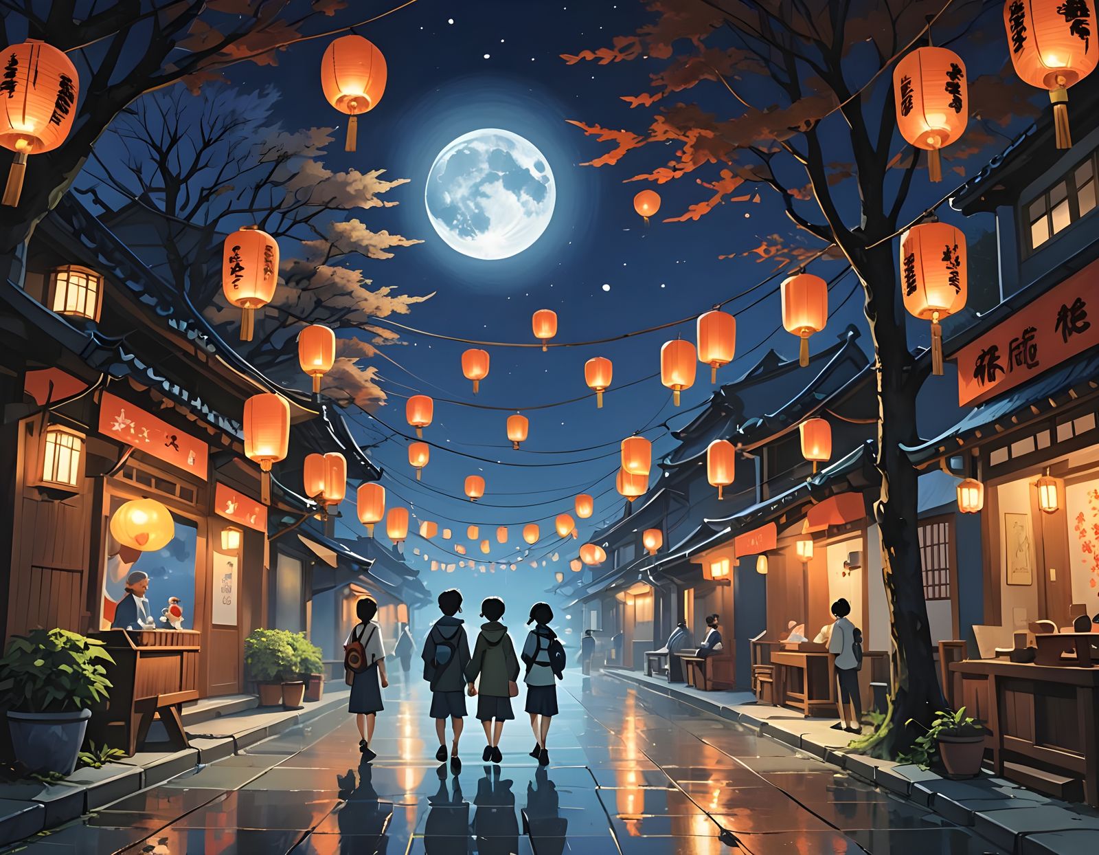 Lunar Lantern Lights: Astro Festival on the Moon