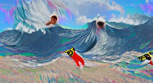 if the big wave comes hang ten