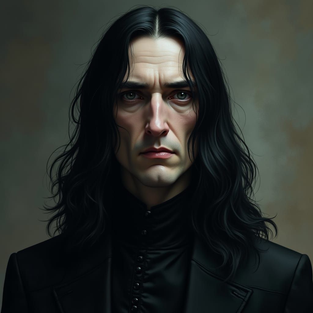 Spectral Wizard in Art Nouveau Style