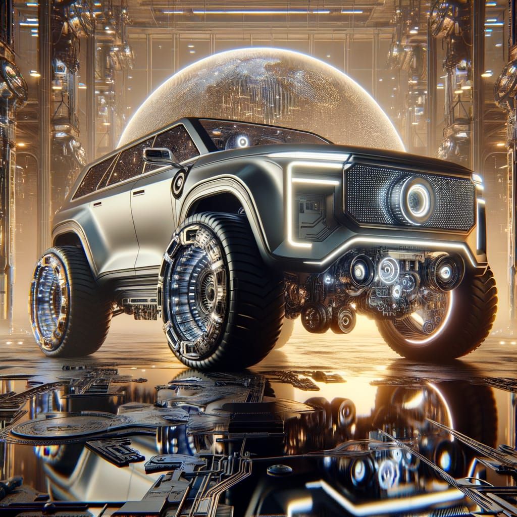 Epic Futuristic SUV for a 22nd Century King